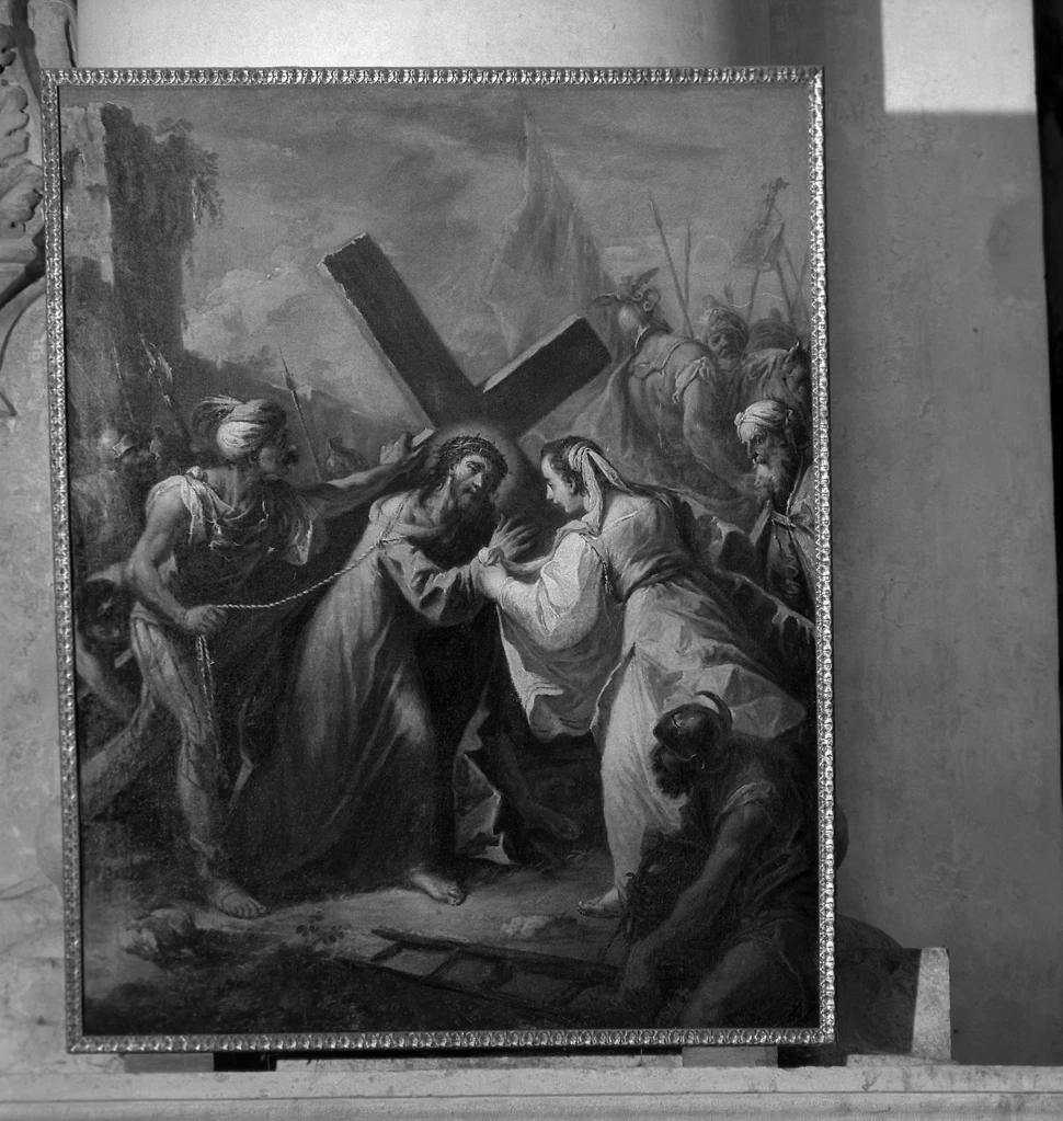 Via Crucis, Gesù asciugato dalla Veronica - Chiesa di S. Maria del Giglio, Venezia